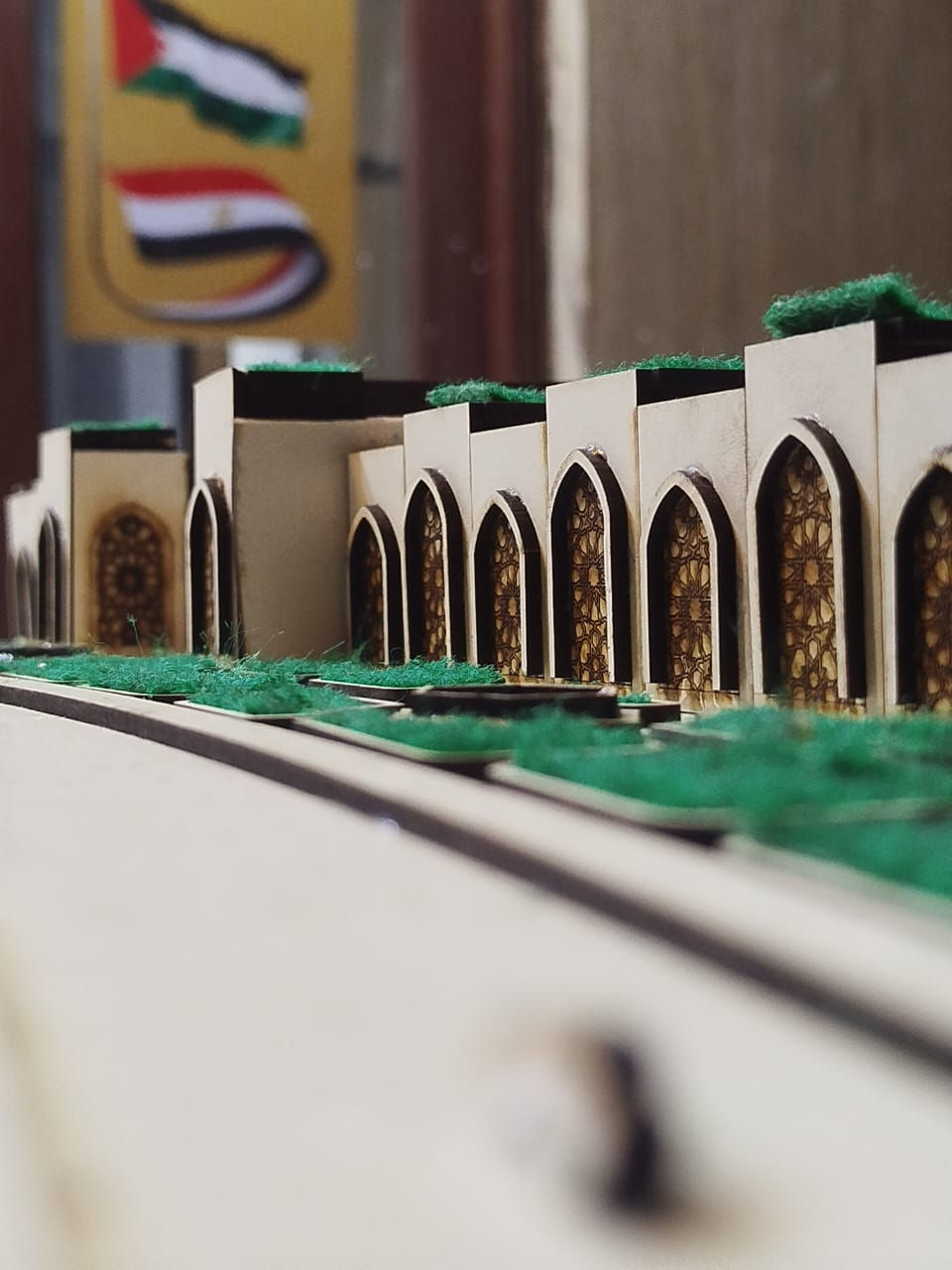ماكت تخرج ديزاين (هندسة المنصورة)