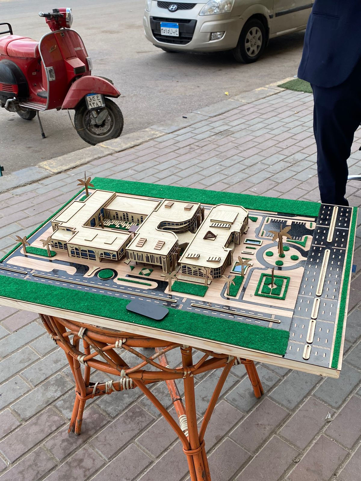 ماكت تخرج ديزاين (هندسة المنصورة)