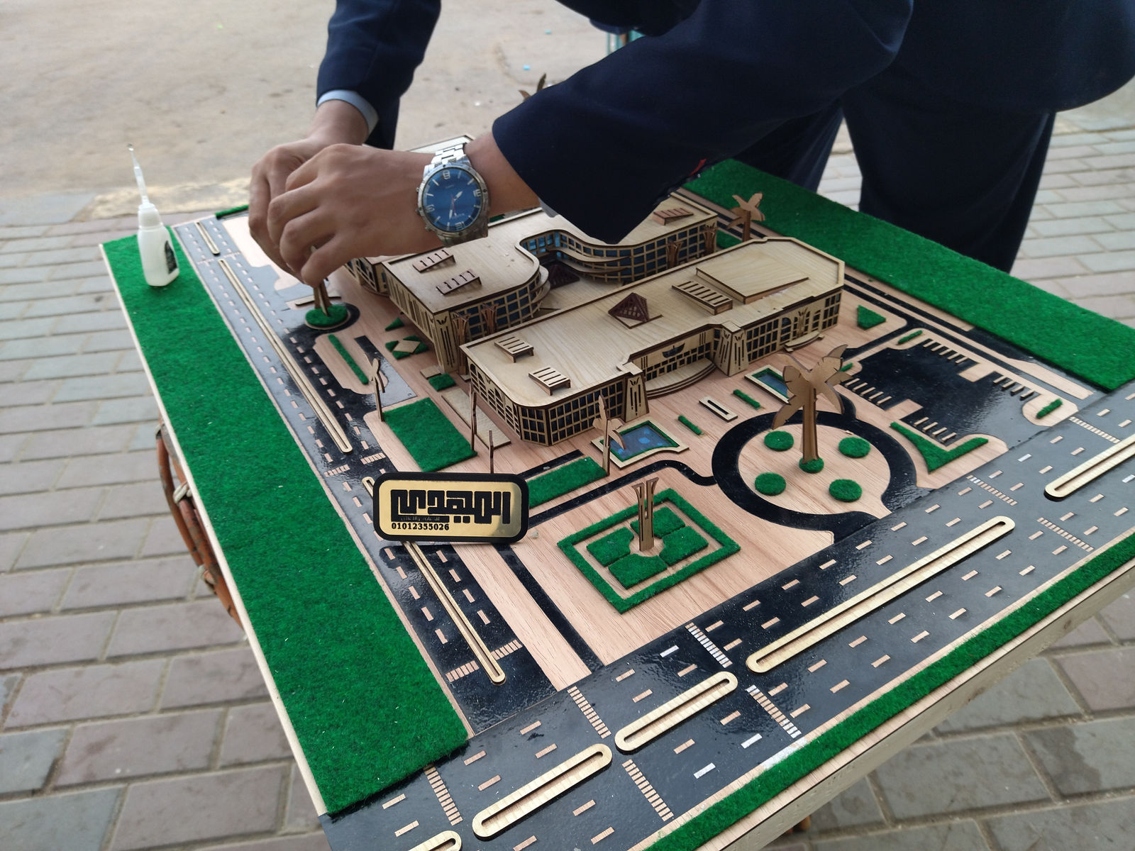 ماكت تخرج ديزاين (هندسة المنصورة) — صورة 7