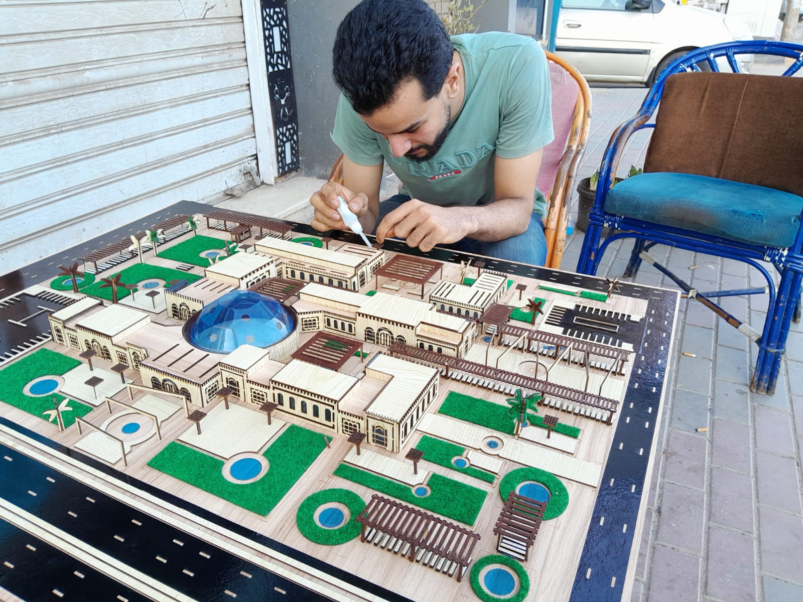 ماكت تخرج ديزاين (هندسة المنصورة) — صورة 9